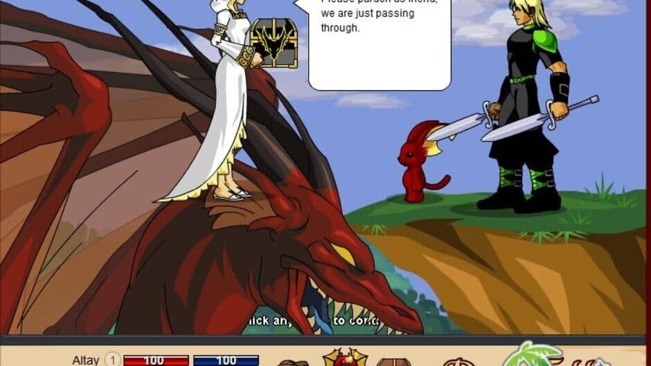 DragonFable screenshot