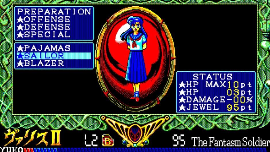 Mugen Senshi Valis II screenshot