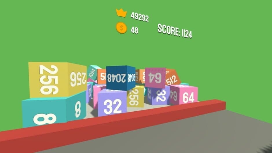 2048 Blocks VR screenshot