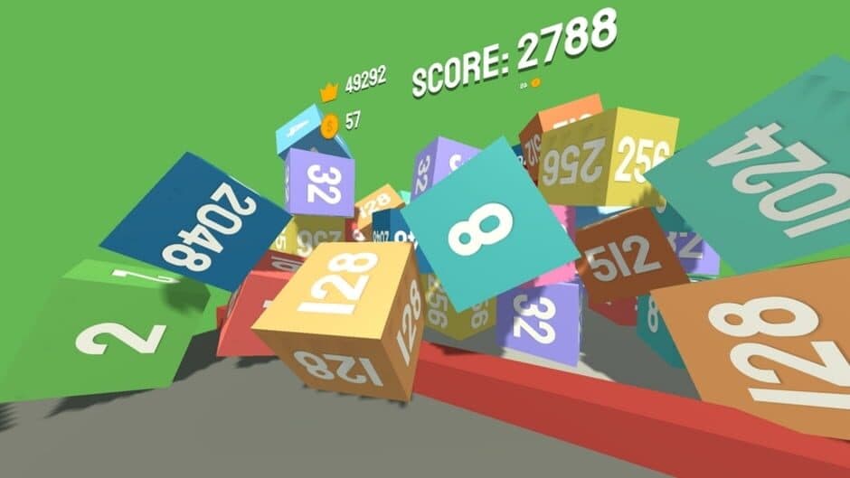 2048 Blocks VR screenshot