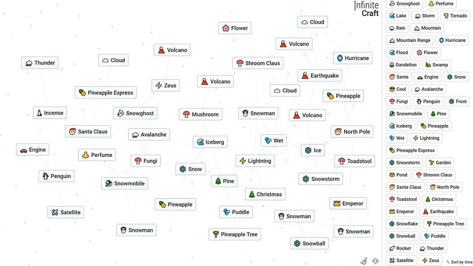 Infinite Craft screenshot