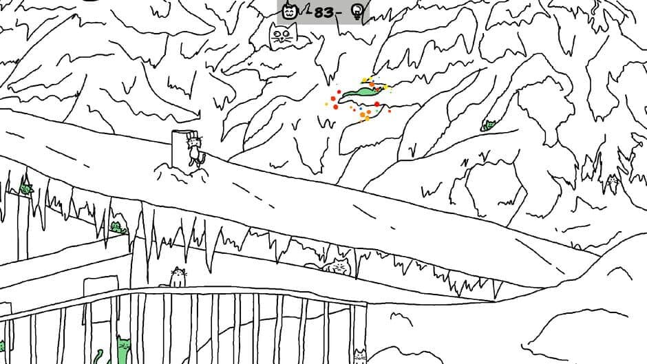 Looking For Cats In a Badly Drawn Forest screenshot