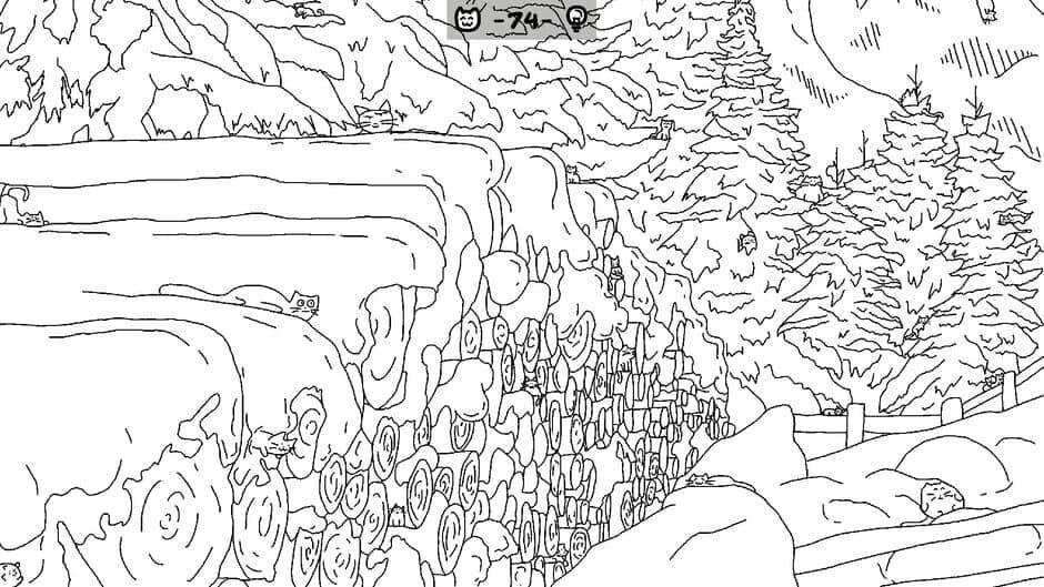 Looking For Cats In a Badly Drawn Forest screenshot