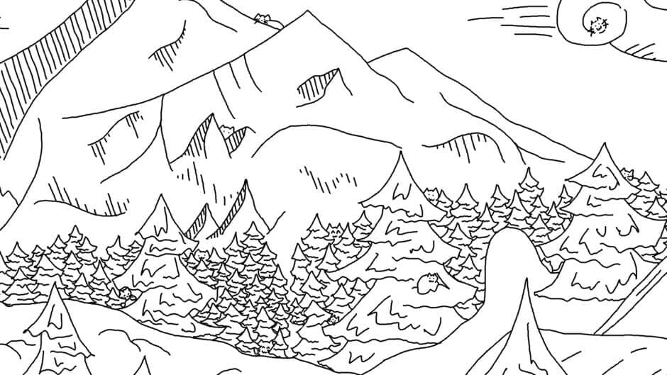 Looking For Cats In a Badly Drawn Forest screenshot