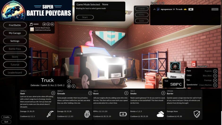 Super Battle Polycars screenshot