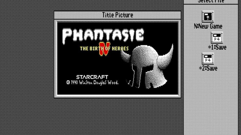 Phantasie IV: Birth of Heroes screenshot