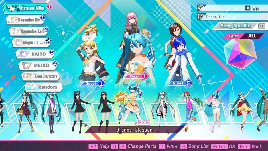 Hatsune Miku: Project Diva Mega Mix+ screenshot