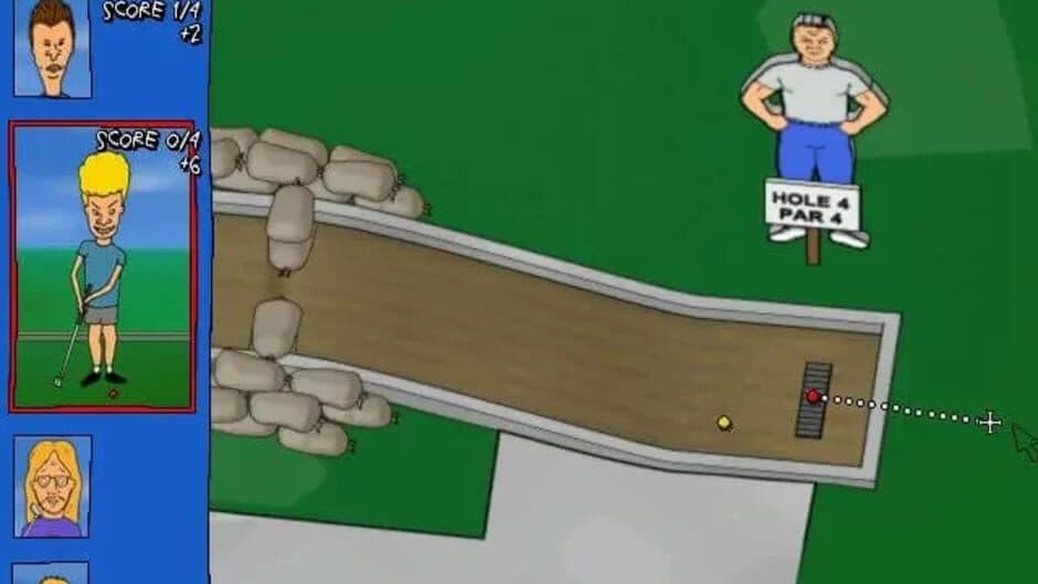 MTV's Beavis and Butt-head: Bunghole in One screenshot