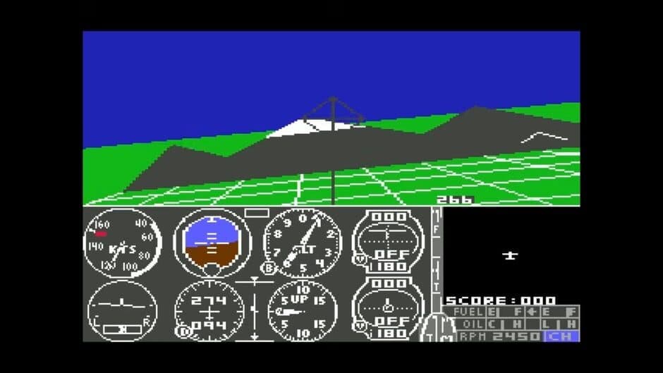 Flight Simulator II screenshot