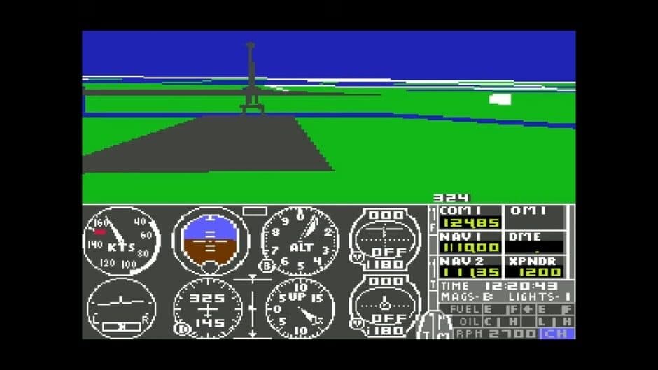 Flight Simulator II screenshot