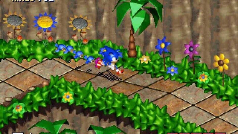 Sonic 3D Blast screenshot