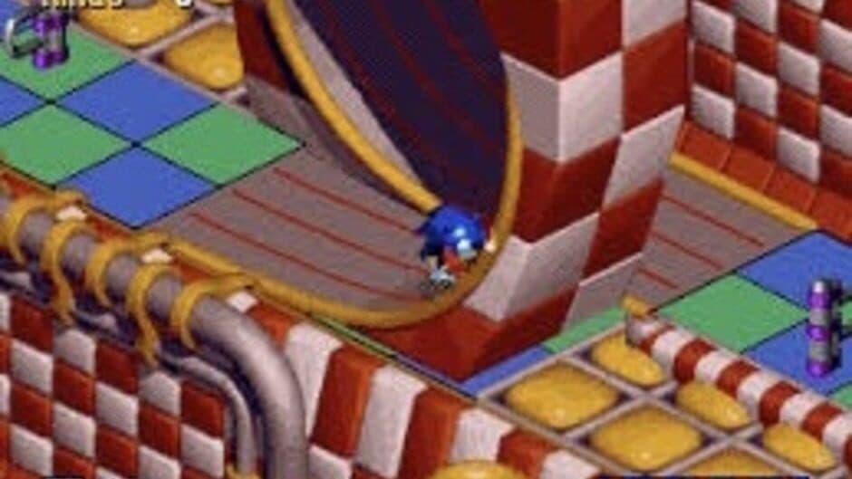 Sonic 3D Blast screenshot