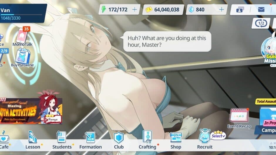 Blue Archive screenshot