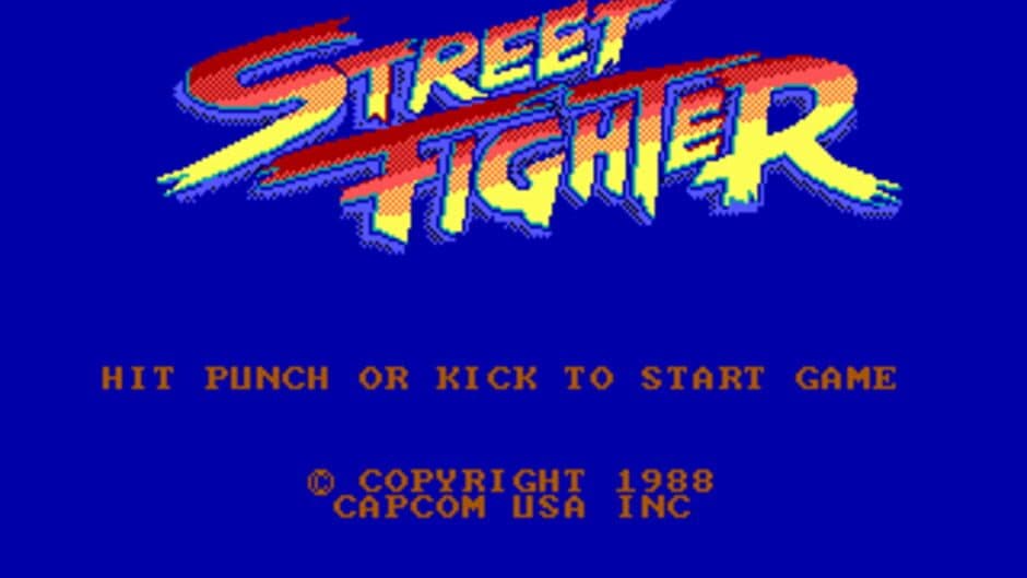 Street Fighter screenshot