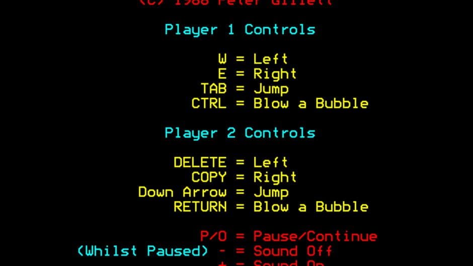 Bubble Bobble screenshot