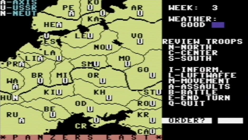 Panzers East! screenshot