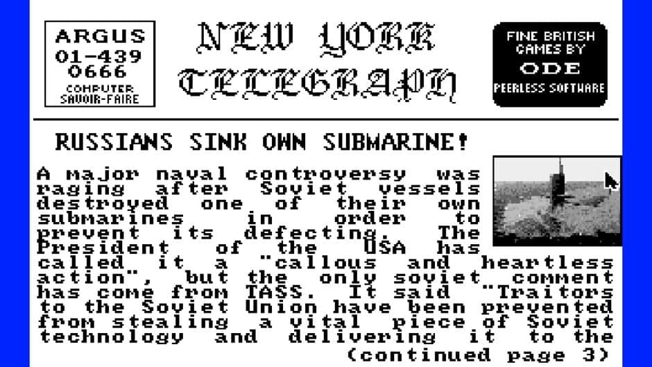 The Hunt for Red October screenshot