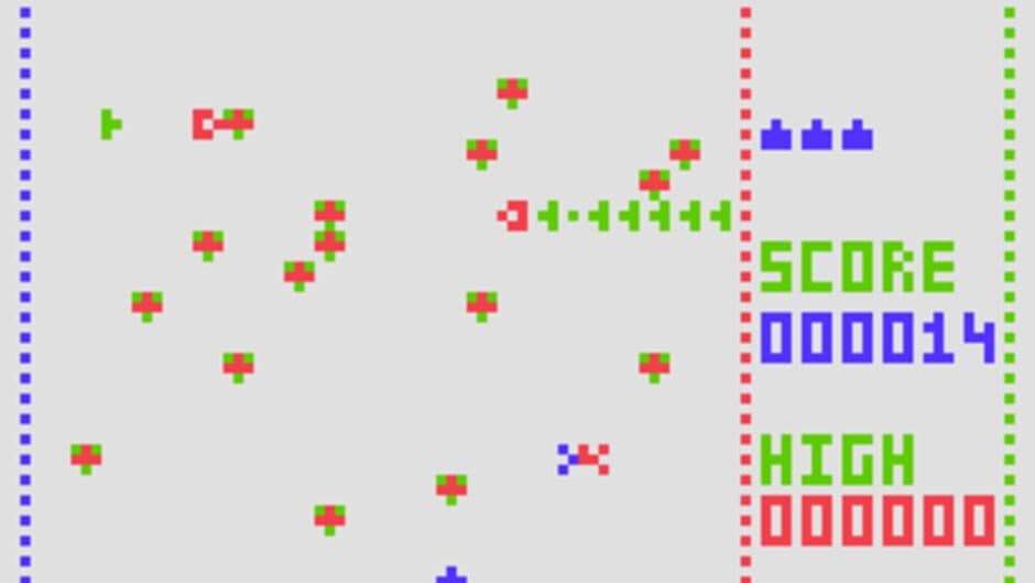 Centipede Channel F screenshot