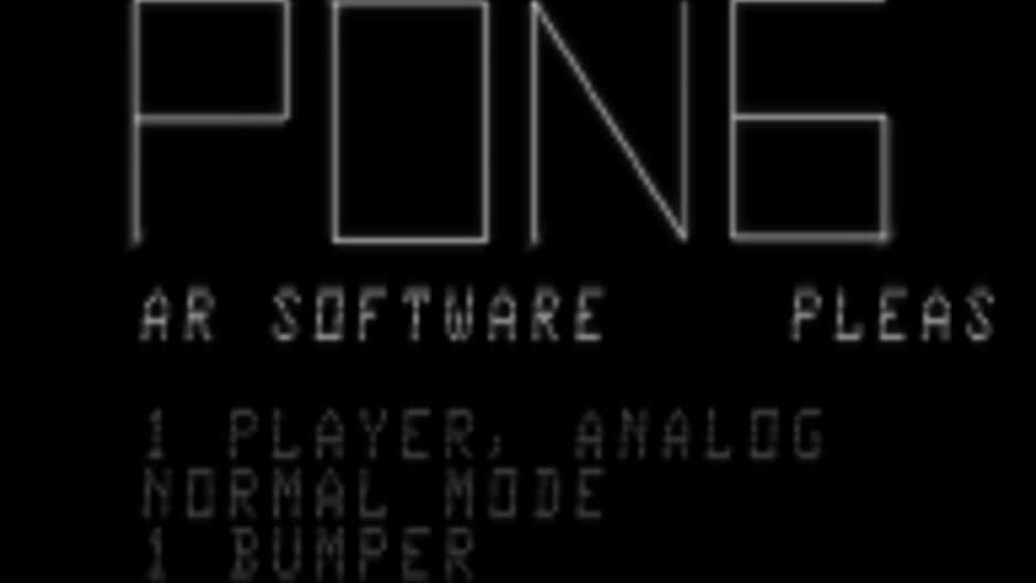 Vector Pong screenshot