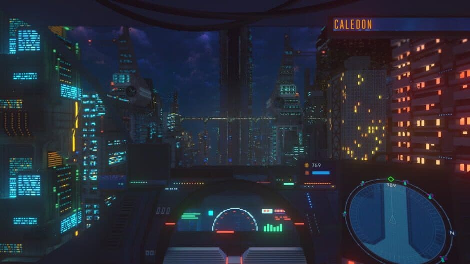 Cloudpunk screenshot