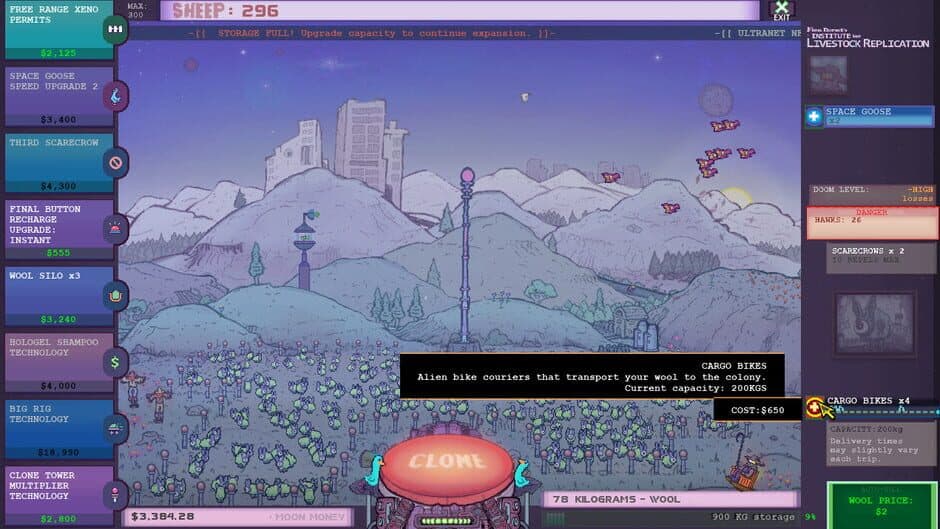 Finn Dorset's Institute For Livestock Replication screenshot