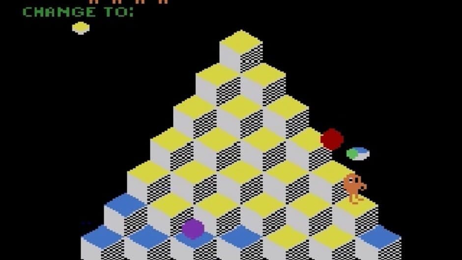 Q*bert screenshot