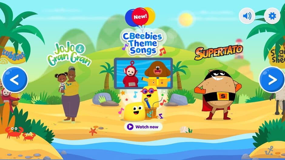 CBeebies Playtime Island: Game screenshot