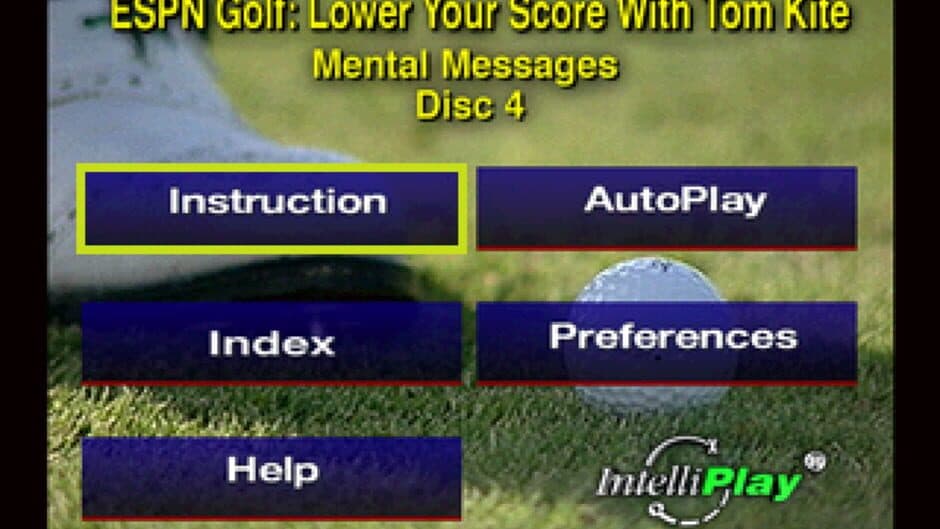 ESPN Golf: Lower Your Score with Tom Kite - Mental Messages screenshot