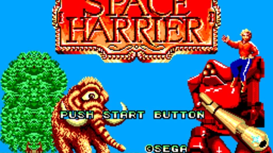Space Harrier screenshot