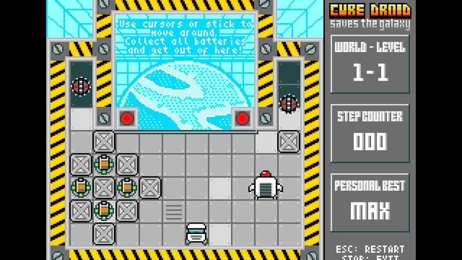 Cube Droid Saves the Galaxy screenshot