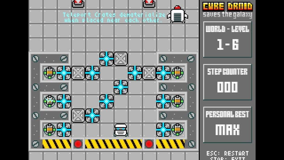 Cube Droid Saves the Galaxy screenshot