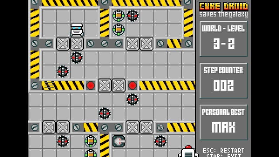 Cube Droid Saves the Galaxy screenshot