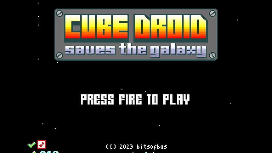 Cube Droid Saves the Galaxy screenshot