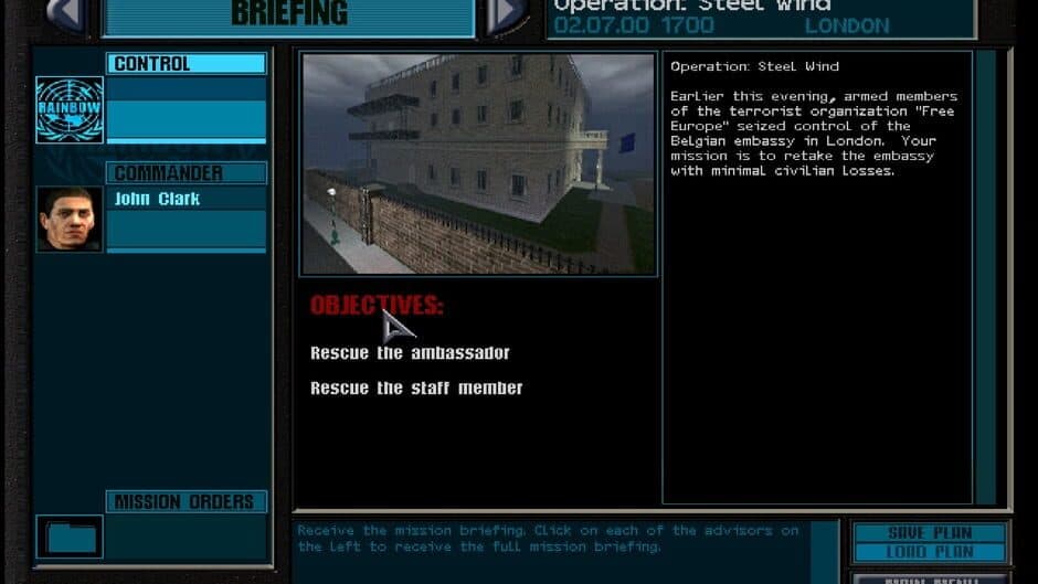 Tom Clancy's Rainbow Six screenshot