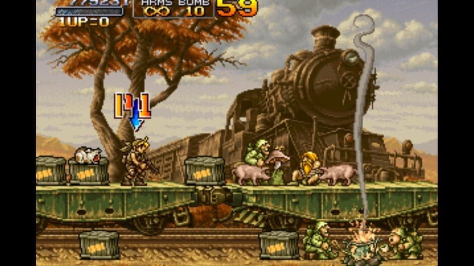 Metal Slug X screenshot