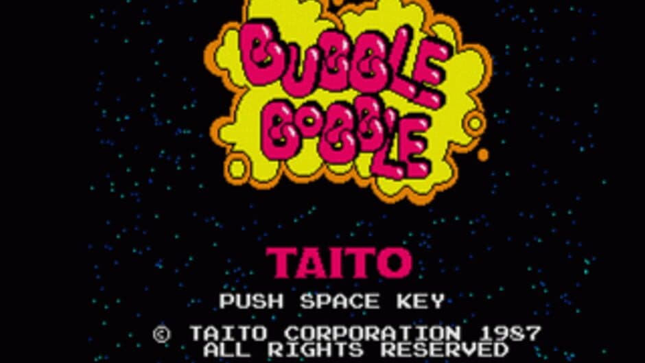 Bubble Bobble screenshot