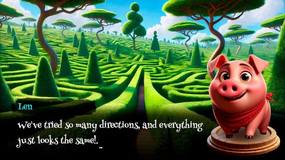 The Brave Little Pigs screenshot