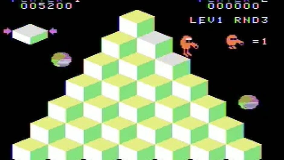 Q*bert screenshot