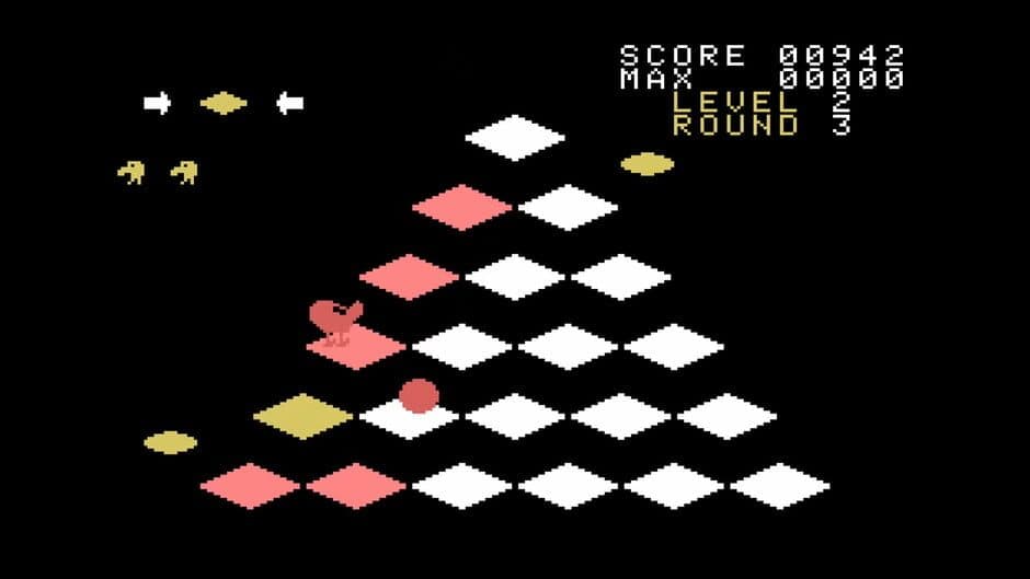 Q*bert screenshot