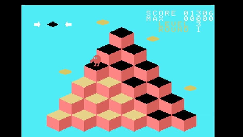 Q*bert screenshot