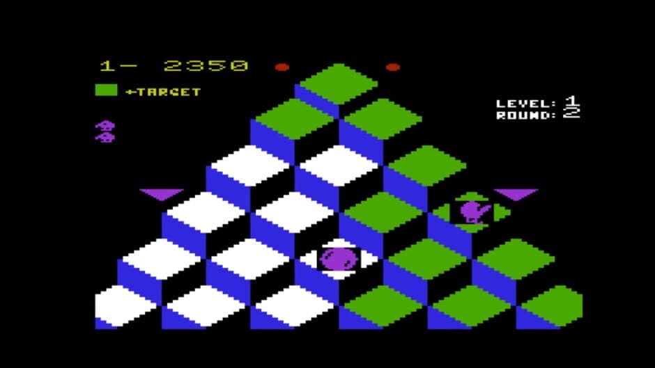 Q*bert screenshot