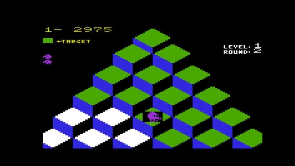 Q*bert screenshot