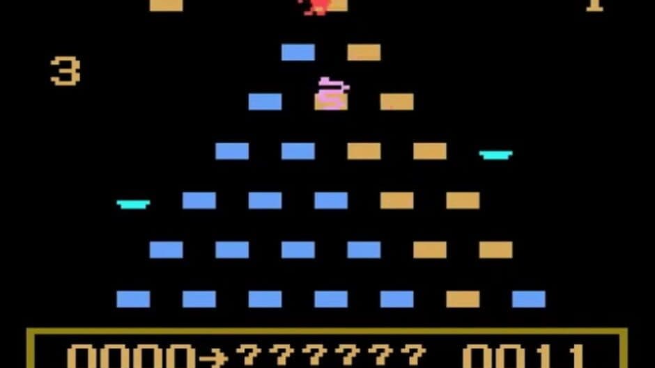Q*bert screenshot