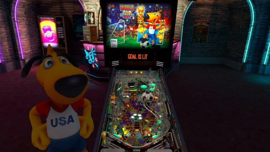 Pinball FX VR: Williams Pinball - World Cup Soccer screenshot