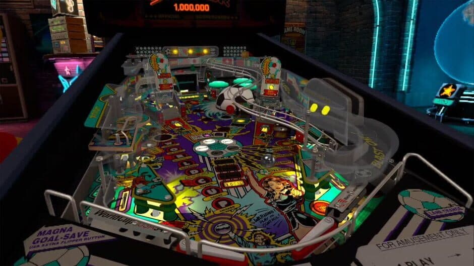 Pinball FX VR: Williams Pinball - World Cup Soccer screenshot