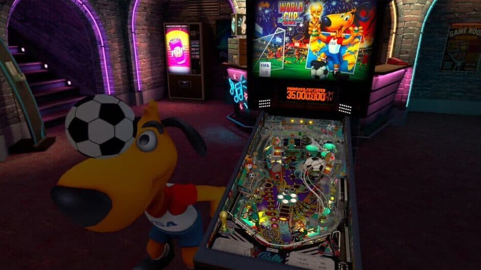 Pinball FX VR: Williams Pinball - World Cup Soccer screenshot
