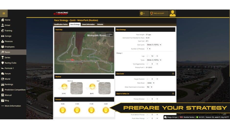 My Racing Career screenshot