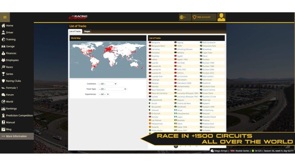 My Racing Career screenshot