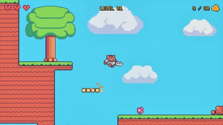 Bear Knight Honey Quest screenshot