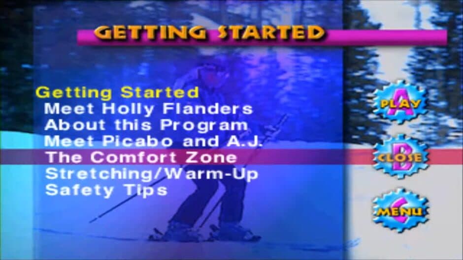 ESPN Let's Go Skiing screenshot